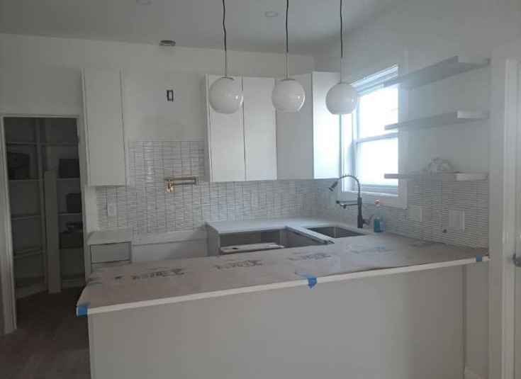 Kitchen remodeling project in Revere, MA